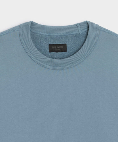 Todd Snyder Soho Sweatshirt in Blue Ridge Blue Ridge
