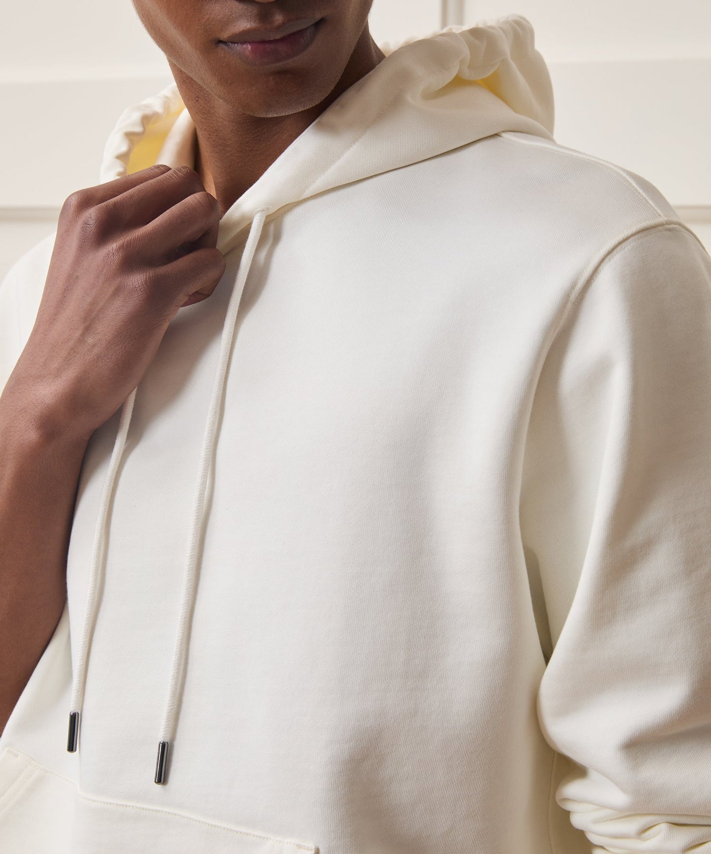 Todd Snyder Foundation Hoodie in Bisque Bisque