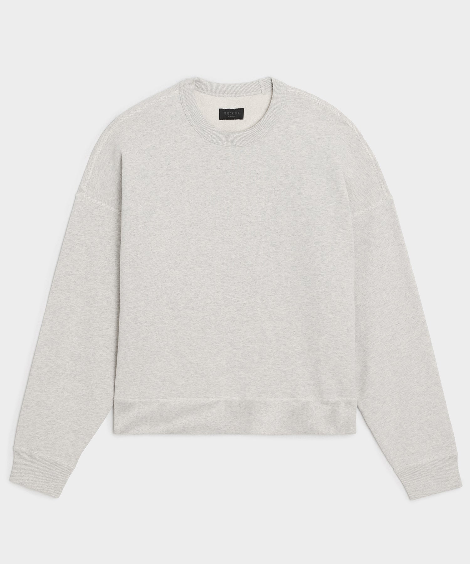 Todd Snyder Soho Sweatshirt in Heather Beige Heather Beige