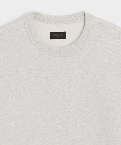 Todd Snyder Soho Sweatshirt in Heather Beige Heather Beige