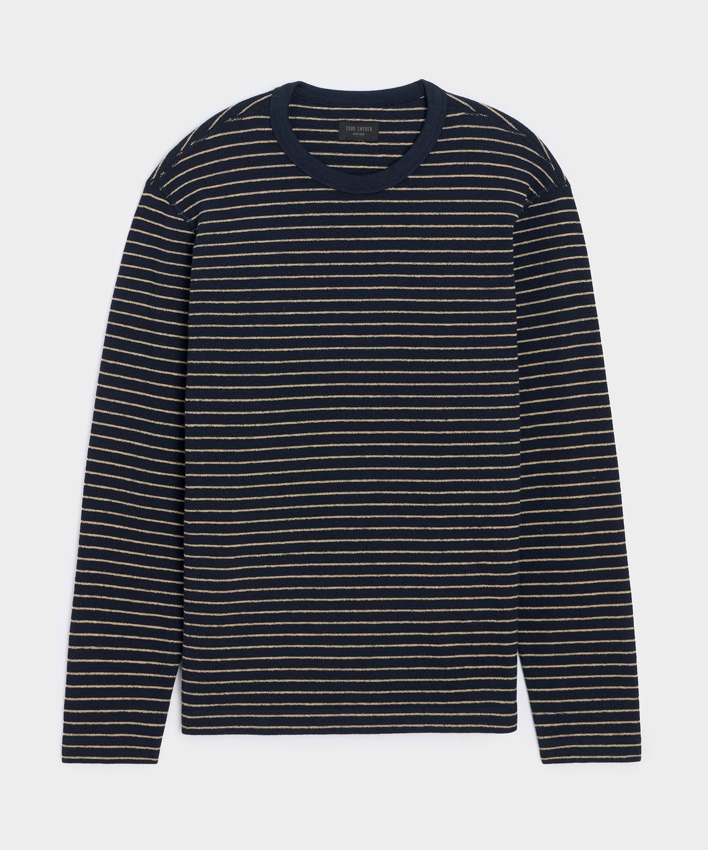 Todd Snyder Surf Terry Crewneck in Alabaster Alabaster
