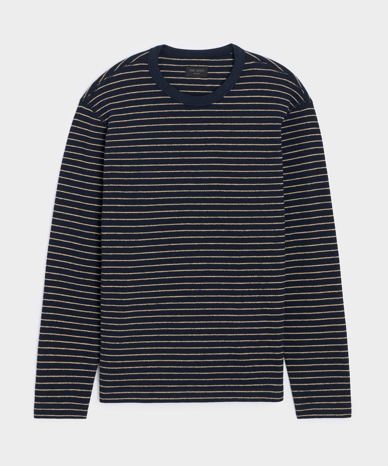 Todd Snyder Surf Terry Crewneck in Alabaster Alabaster