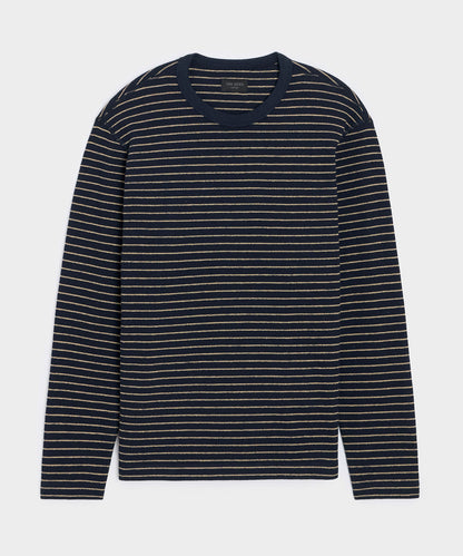 Todd Snyder Surf Terry Crewneck in Alabaster Alabaster