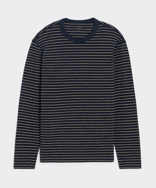Todd Snyder Surf Terry Crewneck in Alabaster Alabaster