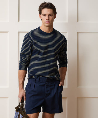 Todd Snyder Surf Terry Crewneck in Alabaster Alabaster