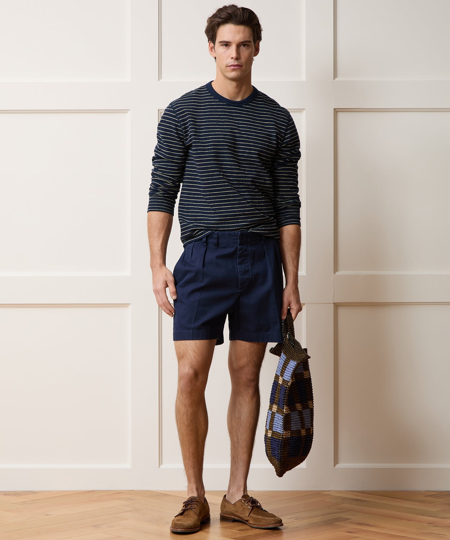 Todd Snyder Surf Terry Crewneck in Alabaster Alabaster