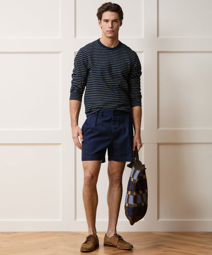Todd Snyder Surf Terry Crewneck in Alabaster Alabaster