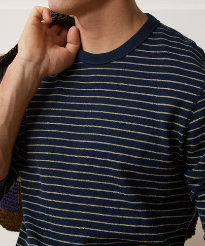 Todd Snyder Surf Terry Crewneck in Alabaster Alabaster