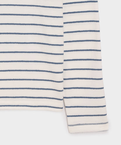 Todd Snyder Surf Terry Crewneck in Classic Navy Classic Navy