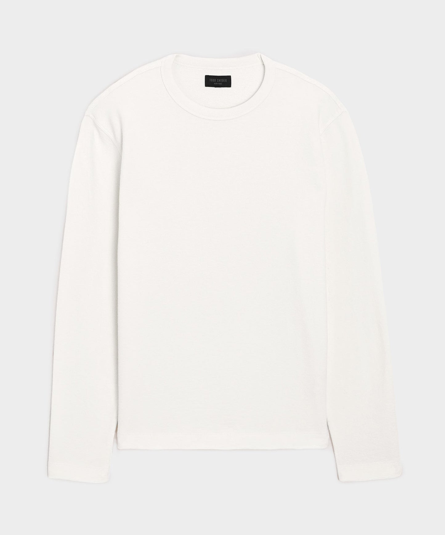 Todd Snyder Surf Terry Crewneck in Alabaster Alabaster