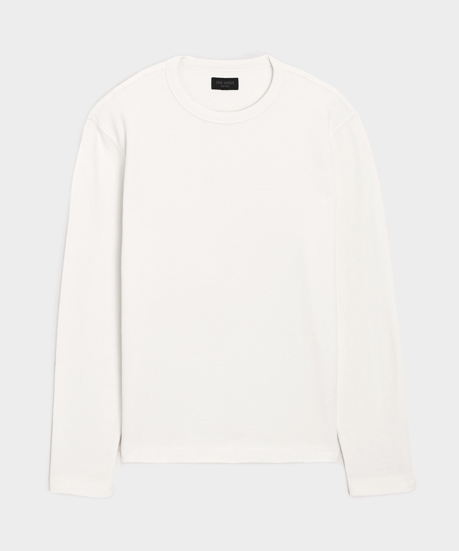 Todd Snyder Surf Terry Crewneck in Alabaster Alabaster