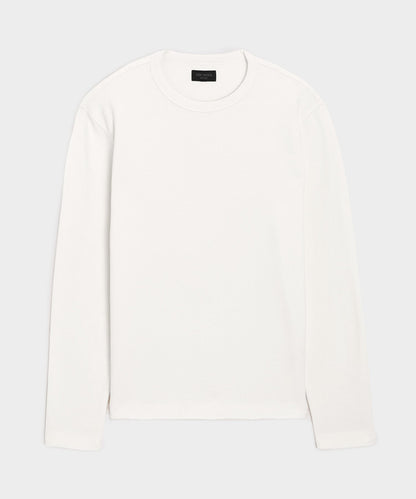 Todd Snyder Surf Terry Crewneck in Alabaster Alabaster