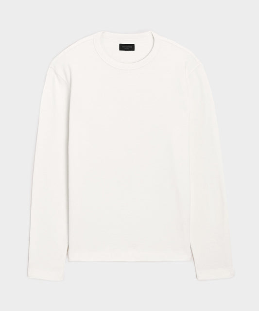 Todd Snyder Surf Terry Crewneck in Alabaster Alabaster