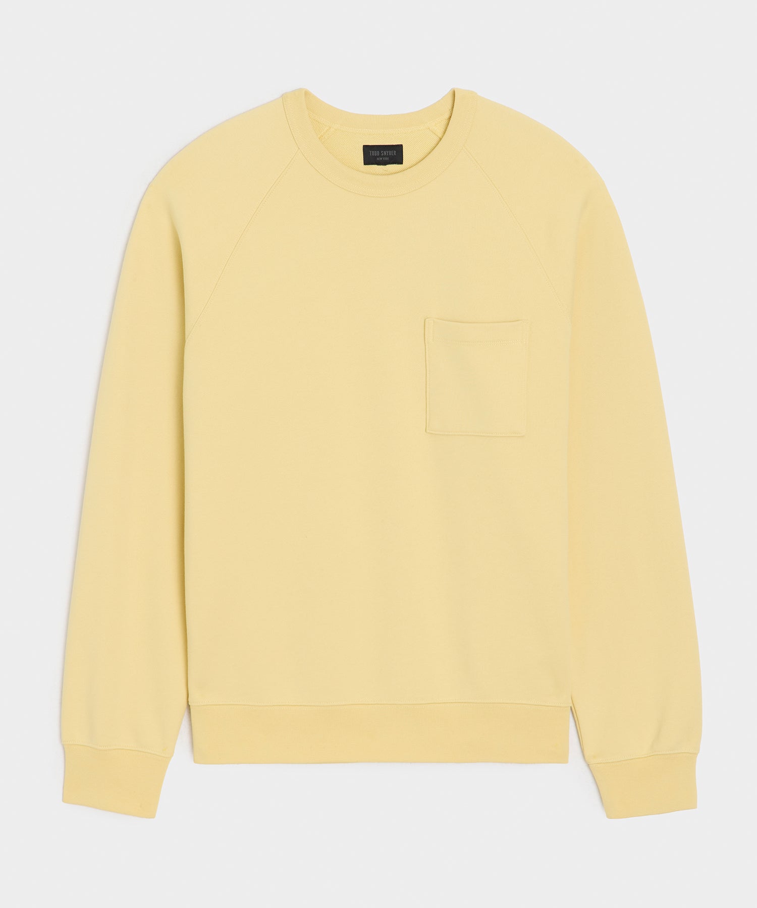 Todd Snyder Foundation Pocket Sweatshirt in Sun Soaked Sun Soaked