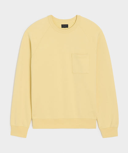 Todd Snyder Foundation Pocket Sweatshirt in Sun Soaked Sun Soaked