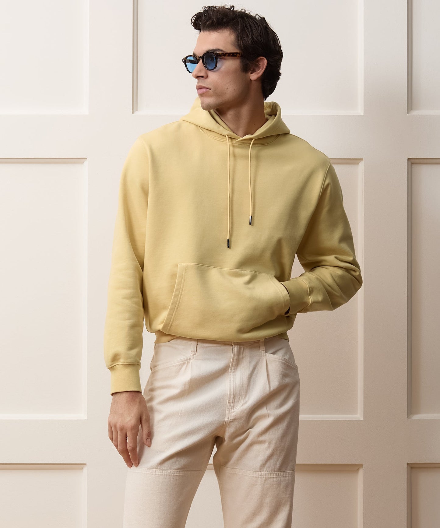 Todd Snyder Foundation Hoodie in Sun Soaked Sun Soaked