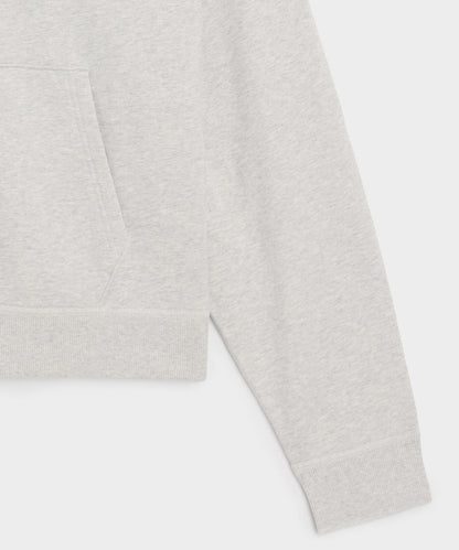 Todd Snyder Soho Full-Zip Sweatshirt in Heather Beige Heather Beige