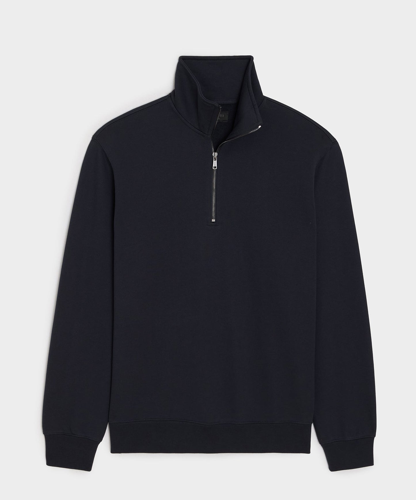 Todd Snyder Portuguese Terry Quarter-Zip Sweatshirt in Original Navy Original Navy