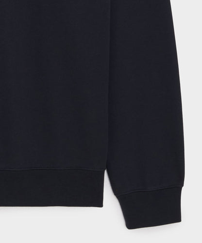 Todd Snyder Portuguese Terry Quarter-Zip Sweatshirt in Original Navy Original Navy