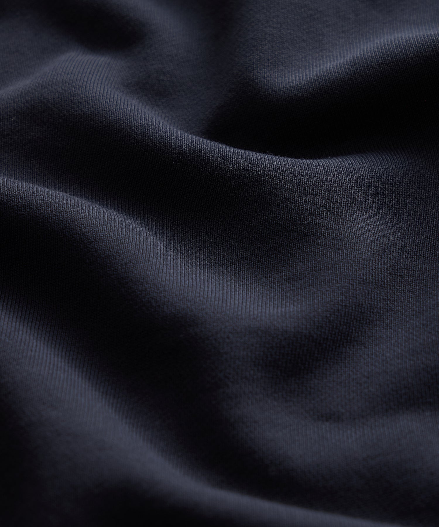 Todd Snyder Portuguese Terry Quarter-Zip Sweatshirt in Original Navy Original Navy