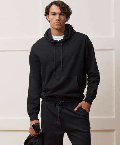 Todd Snyder Foundation Hoodie in Pitch Black Pitch Black