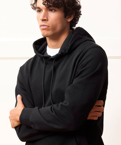 Todd Snyder Foundation Hoodie in Pitch Black Pitch Black