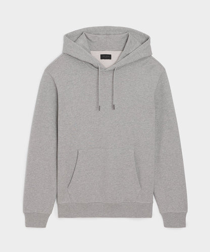 Todd Snyder Foundation Hoodie in Light Gray Mix Light Grey Mix