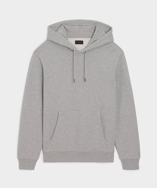 Todd Snyder Foundation Hoodie in Light Gray Mix Light Grey Mix