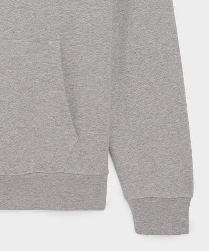 Todd Snyder Foundation Hoodie in Light Gray Mix Light Grey Mix
