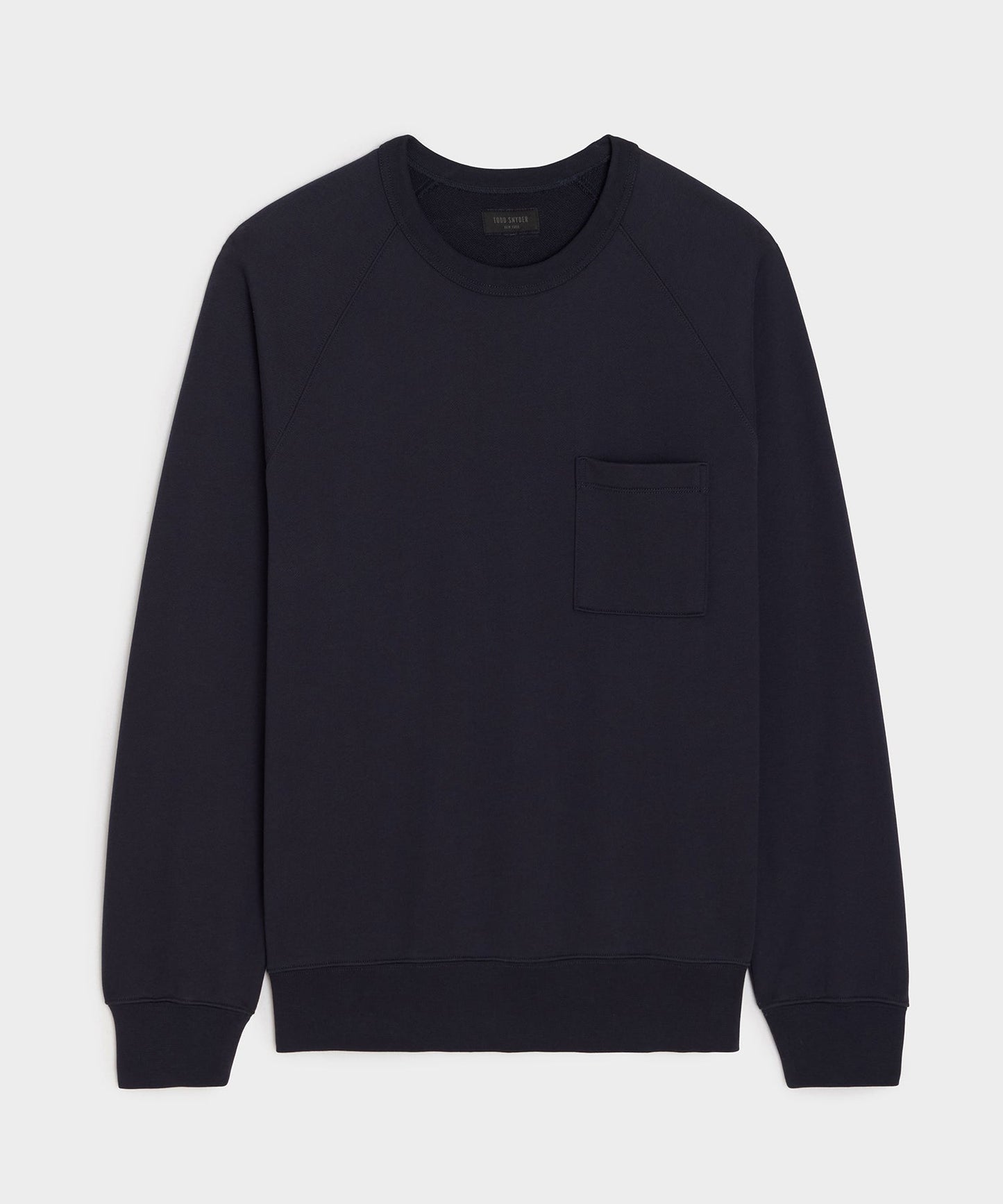 Todd Snyder Foundation Pocket Sweatshirt in Original Navy Original Navy