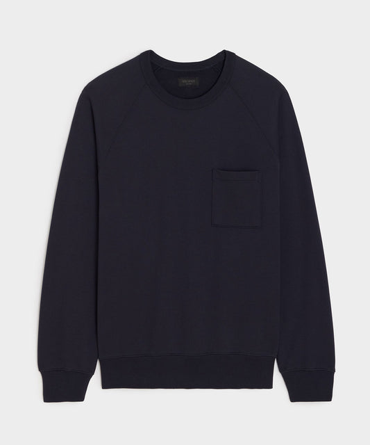Todd Snyder Foundation Pocket Sweatshirt in Original Navy Original Navy