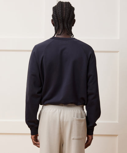 Todd Snyder Foundation Pocket Sweatshirt in Original Navy Original Navy