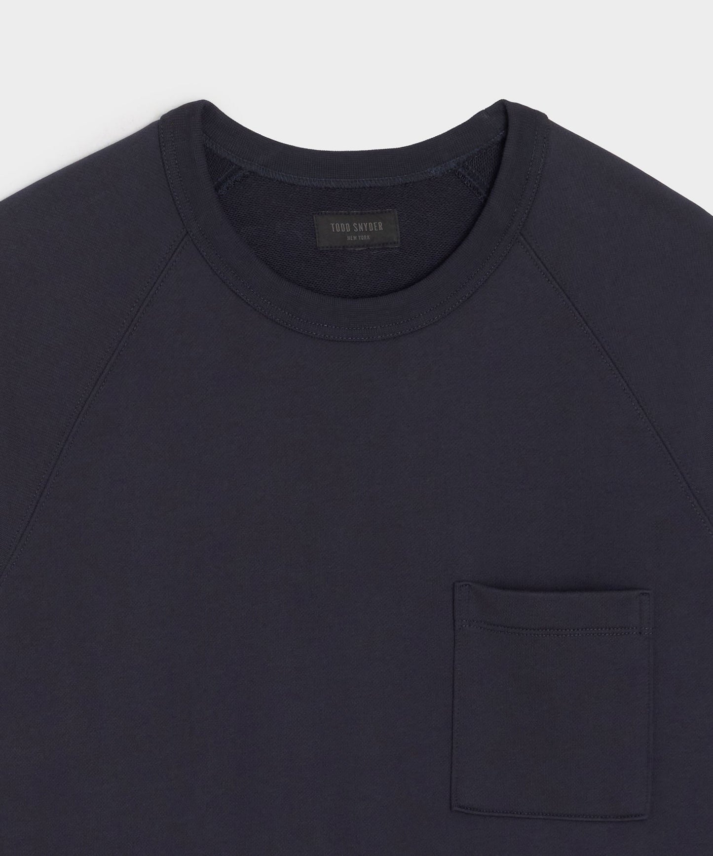 Todd Snyder Foundation Pocket Sweatshirt in Original Navy Original Navy