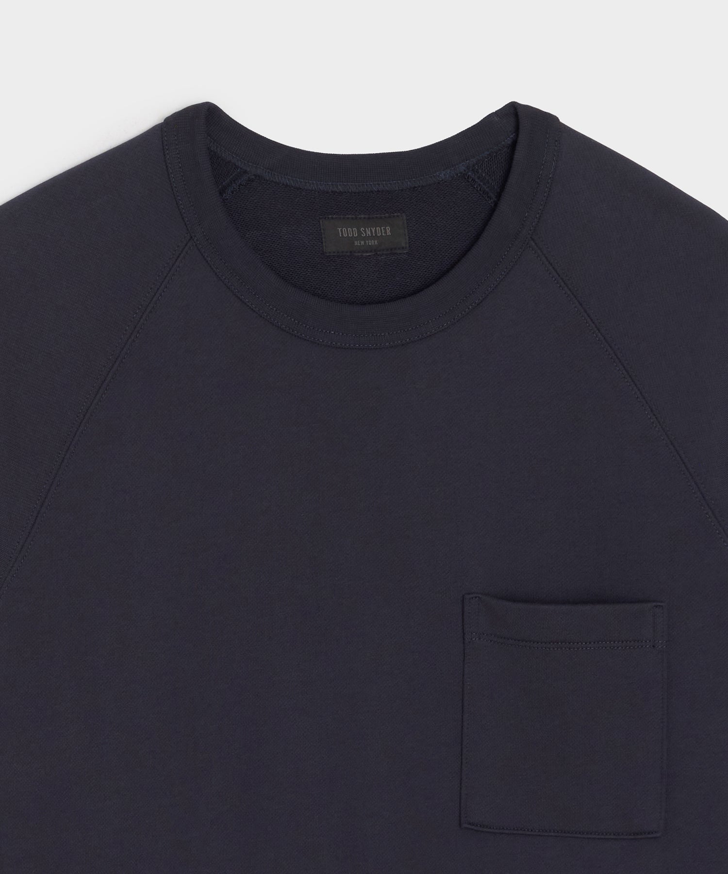 Todd Snyder Foundation Pocket Sweatshirt in Original Navy Original Navy