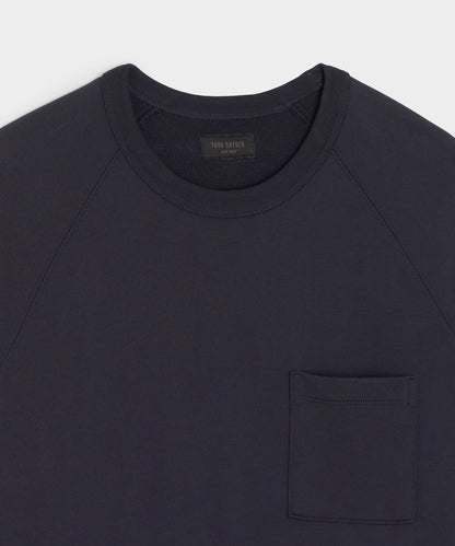 Todd Snyder Foundation Pocket Sweatshirt in Original Navy Original Navy