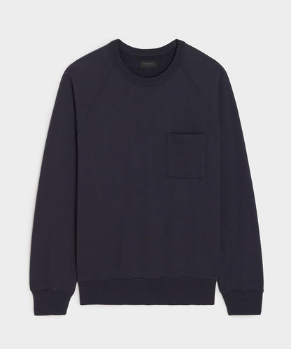 Todd Snyder Foundation Pocket Sweatshirt in Original Navy Original Navy