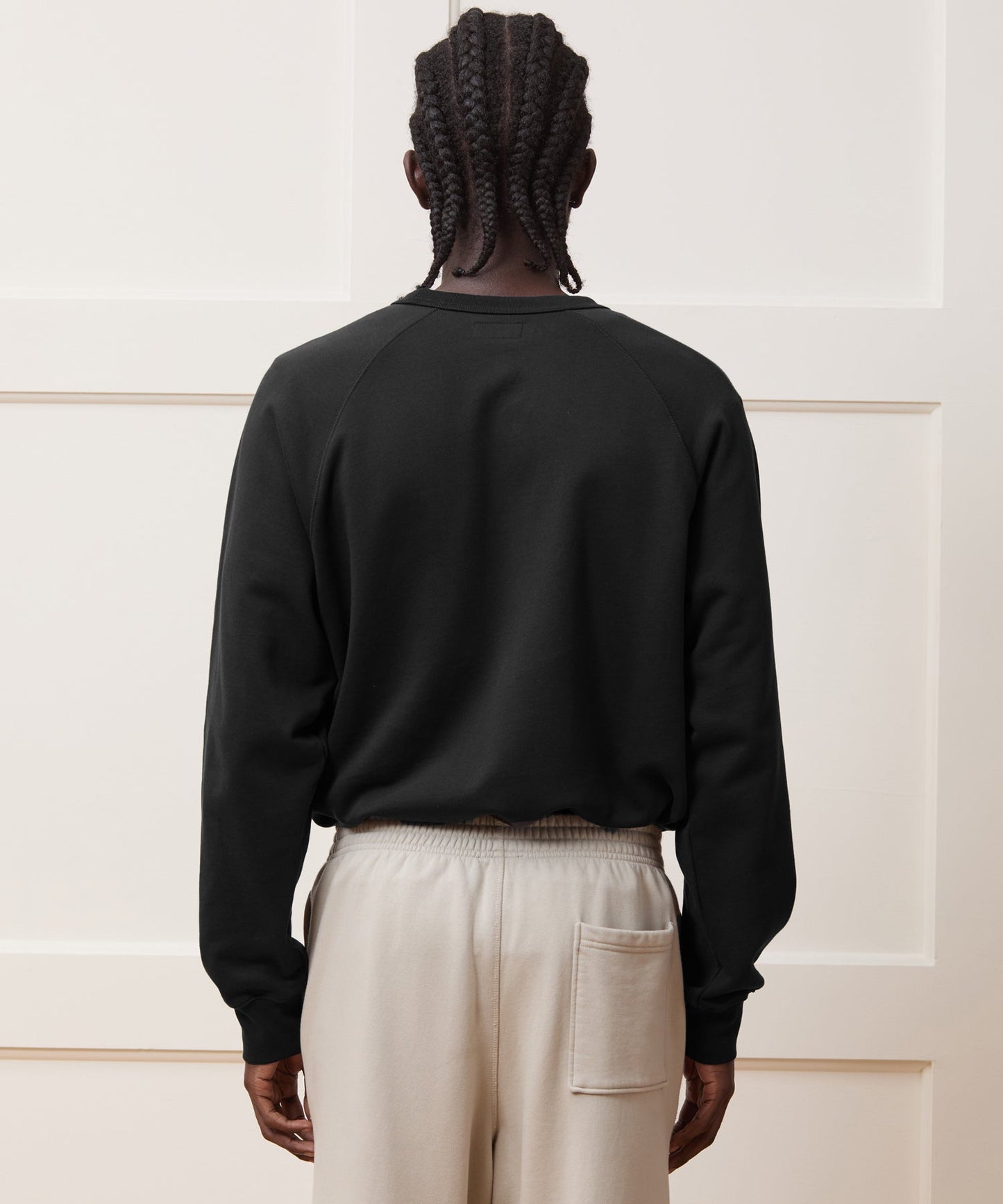 Todd Snyder Foundation Pocket Sweatshirt in Pitch Black Pitch Black
