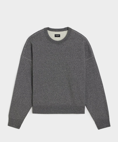 Todd Snyder Soho Sweatshirt in Salt And Pepper Salt And Pepper