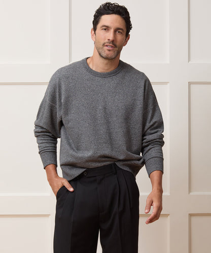 Todd Snyder Soho Sweatshirt in Salt And Pepper Salt And Pepper
