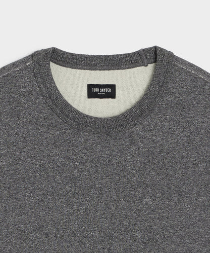 Todd Snyder Soho Sweatshirt in Salt And Pepper Salt And Pepper