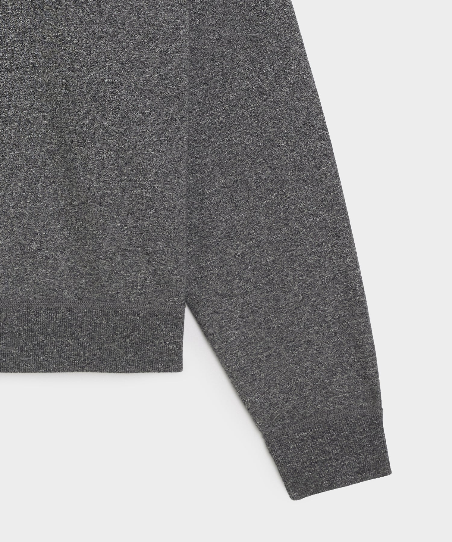 Todd Snyder Soho Sweatshirt in Salt And Pepper Salt And Pepper