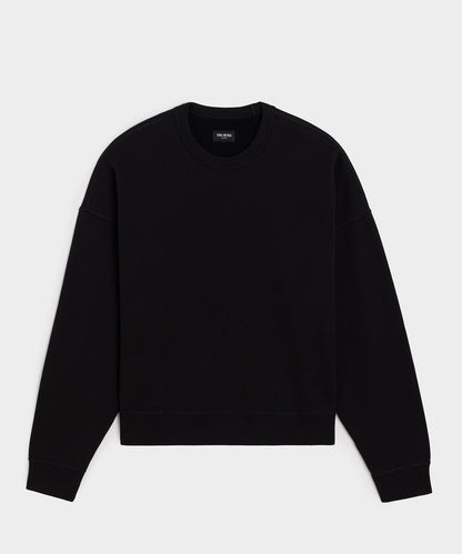 Todd Snyder Soho Sweatshirt in Pitch Black Pitch Black
