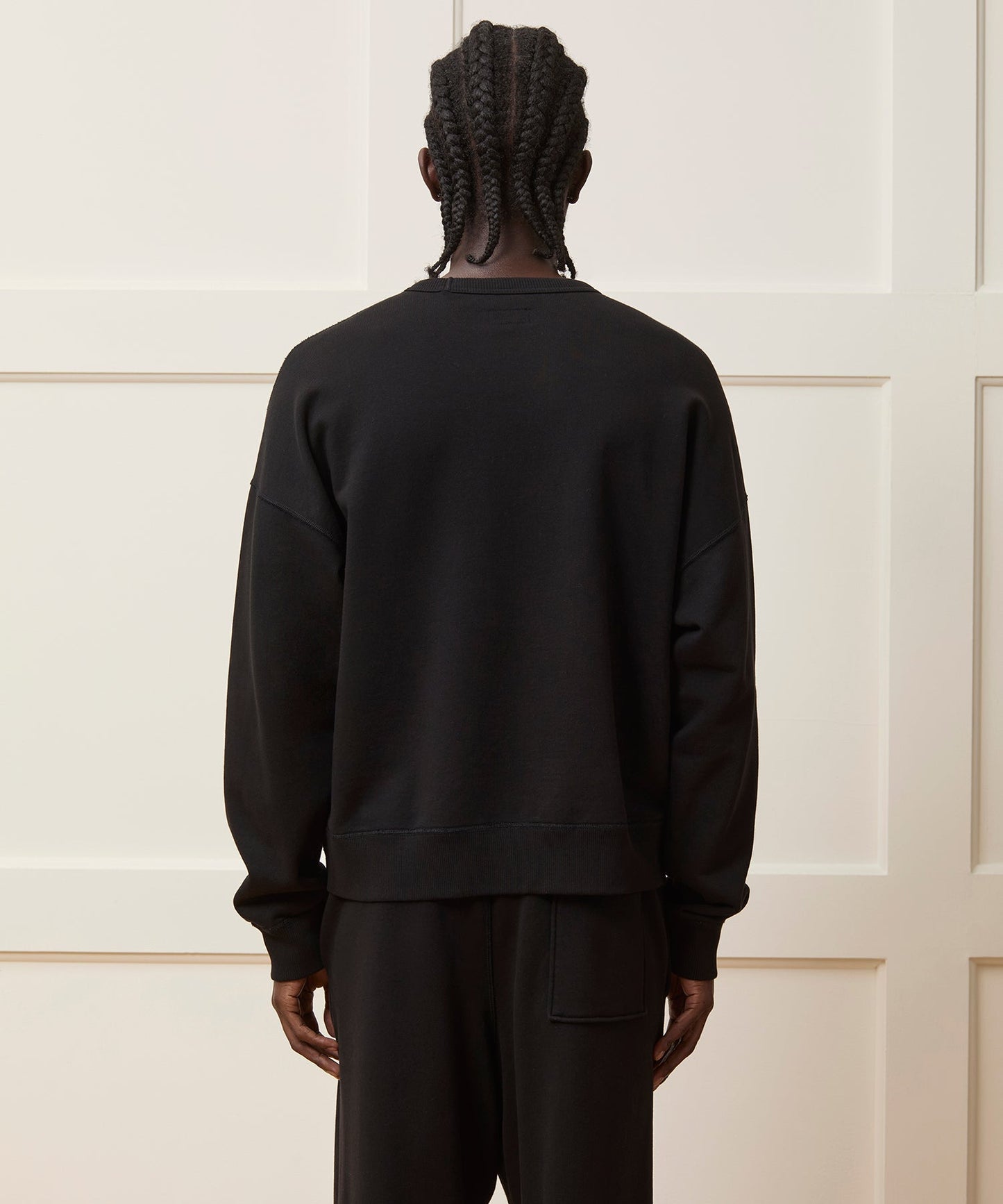 Todd Snyder Soho Sweatshirt in Pitch Black Pitch Black