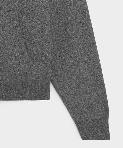 Todd Snyder Soho Full-Zip Sweatshirt in Salt And Pepper Salt And Pepper