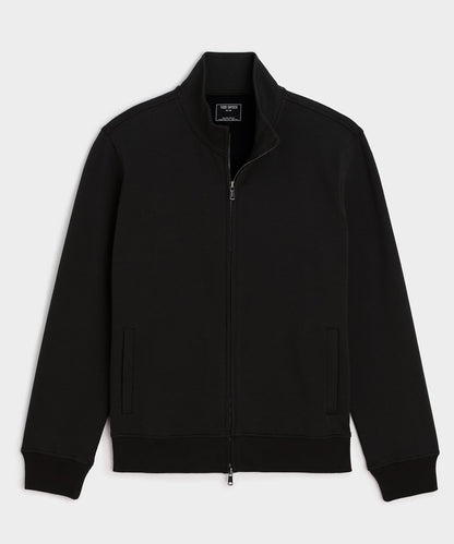 Todd Snyder Travel Terry Track Jacket in Black Black