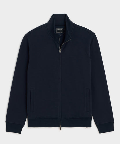 Todd Snyder Travel Terry Track Jacket in Navy Navy
