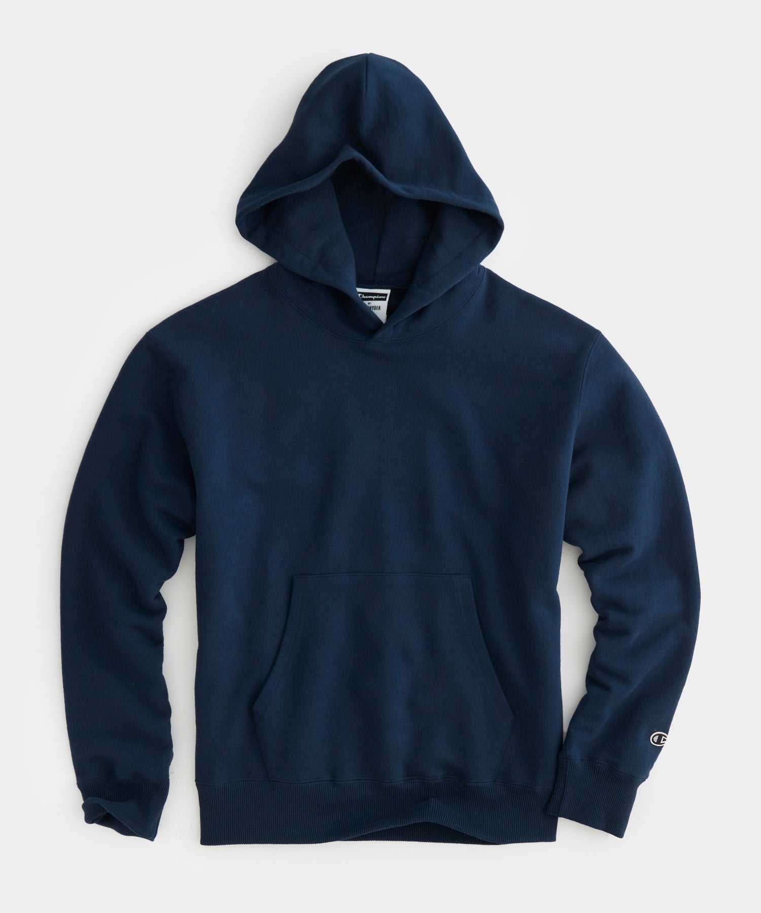 Todd Snyder Champion Relaxed French Terry Hoodie in Classic Navy Classic Navy