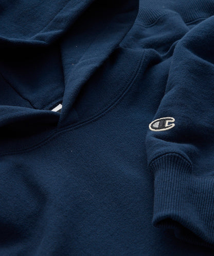 Todd Snyder Champion Relaxed French Terry Hoodie in Classic Navy Classic Navy