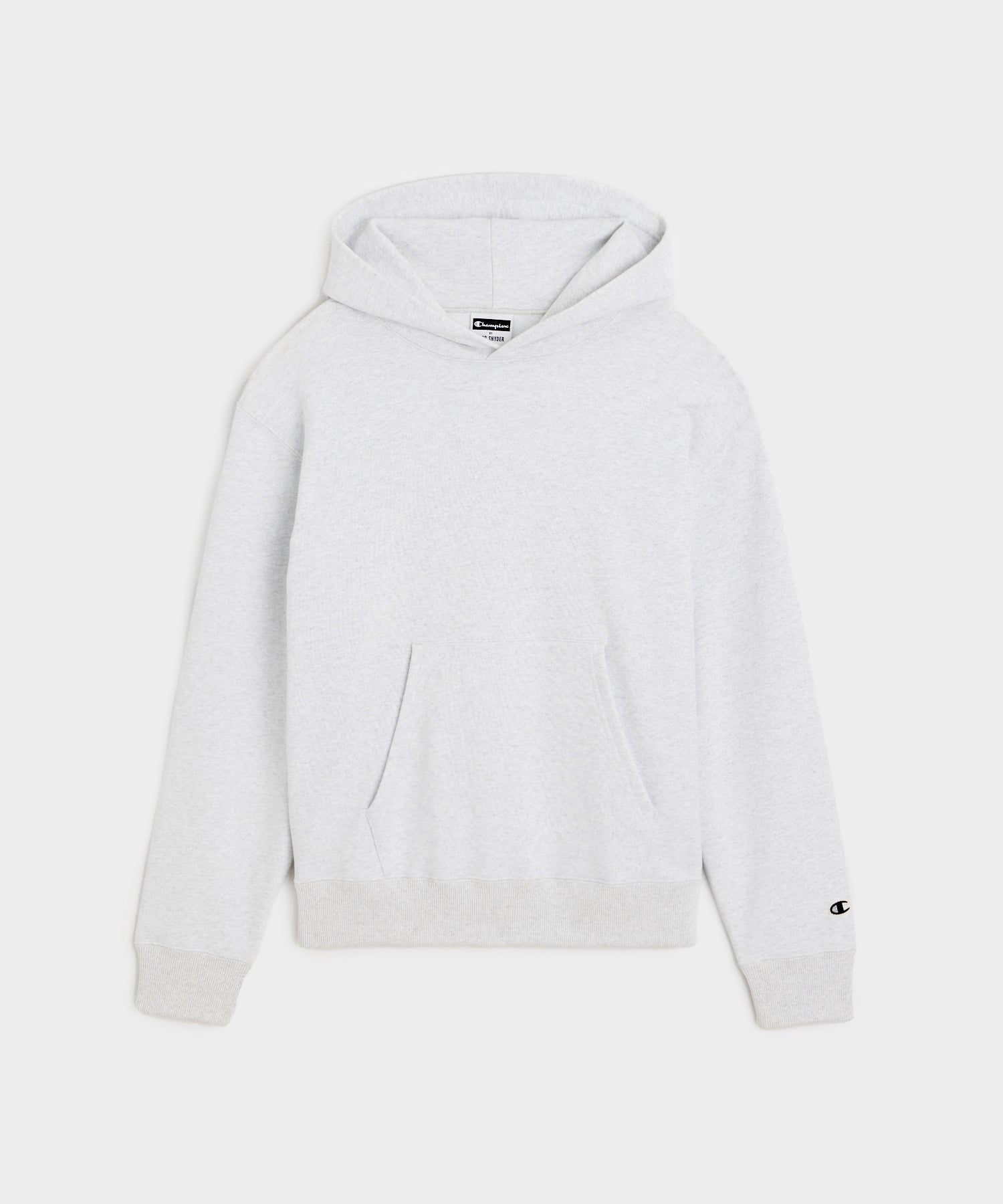 Todd Snyder Champion Relaxed French Terry Hoodie in Silver Mix Silver Mix