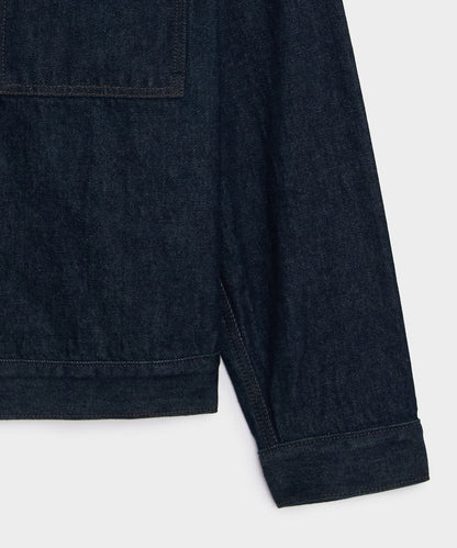 Todd Snyder Boxy Denim Jacket in Indigo Indigo